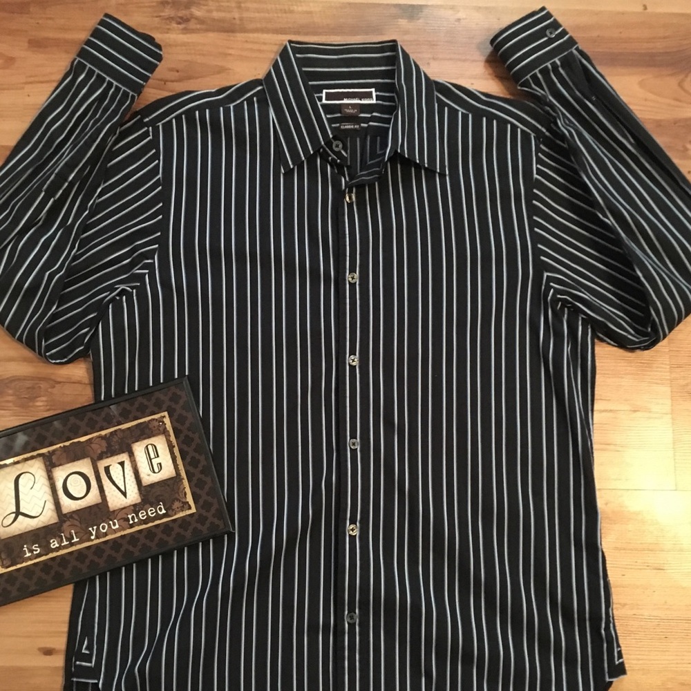 Michael Kors men’s L/S shirt black large L